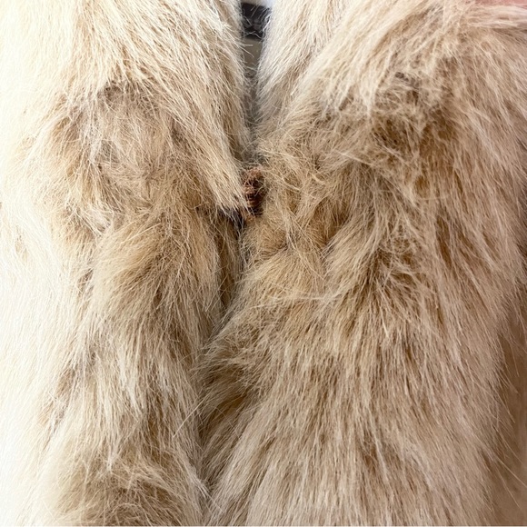 Zara Kids Collection faux fur coat NWT - Picture 4 of 5